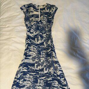 Reformation Printed Dress, Size 4
